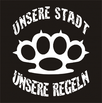 Preview: Unsere Stadt - Unsere Regeln Kapuzenpullover (Unisex)